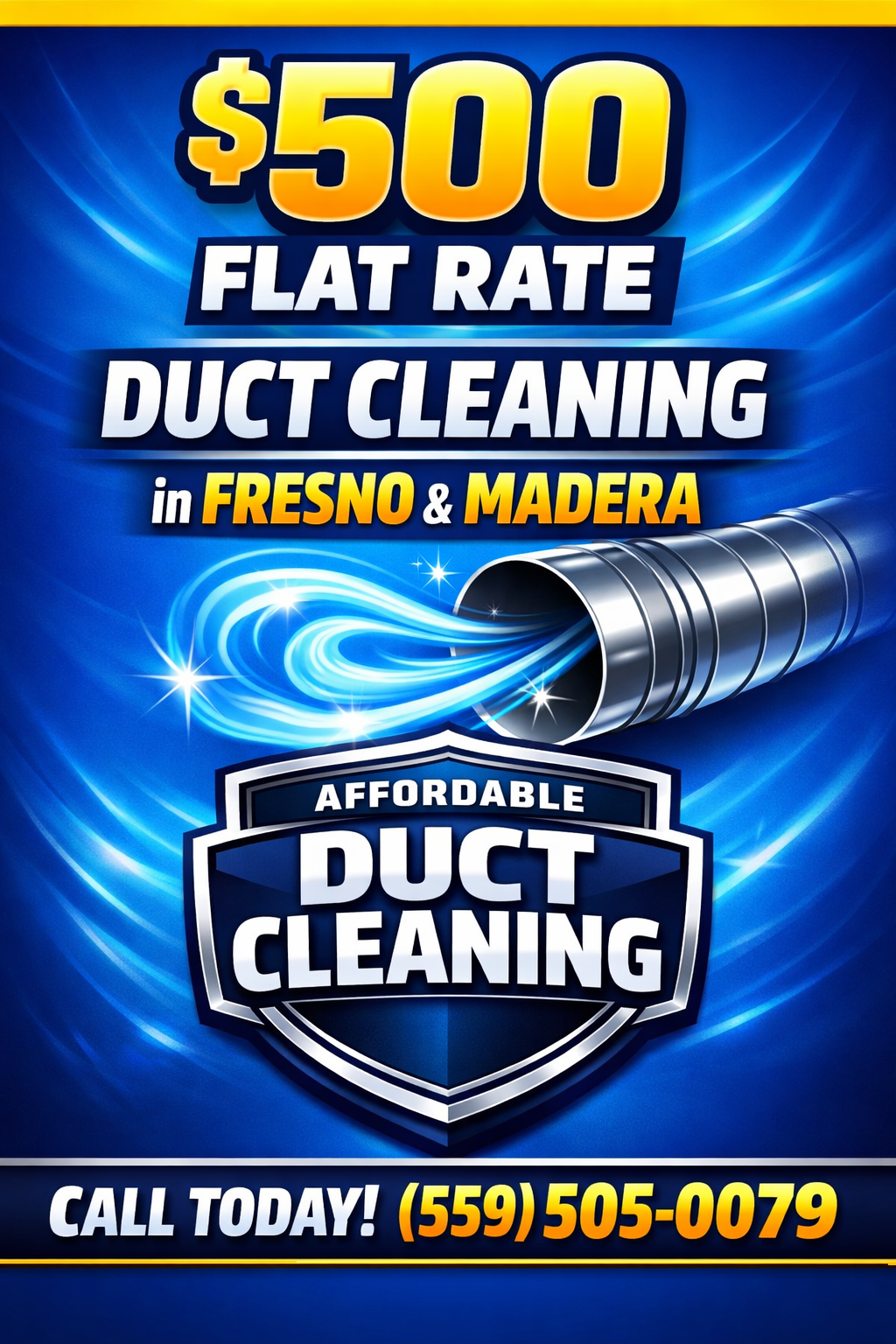 Affordable Duct Care hero image - mobile